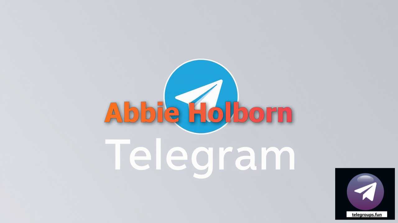 Abbie Holborn hot sexy telegram