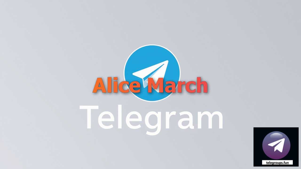 Alice March hot sexy telegram