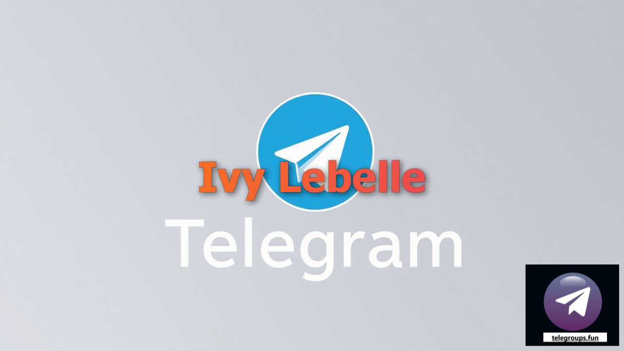 Ivy Lebelle hot sexy telegram