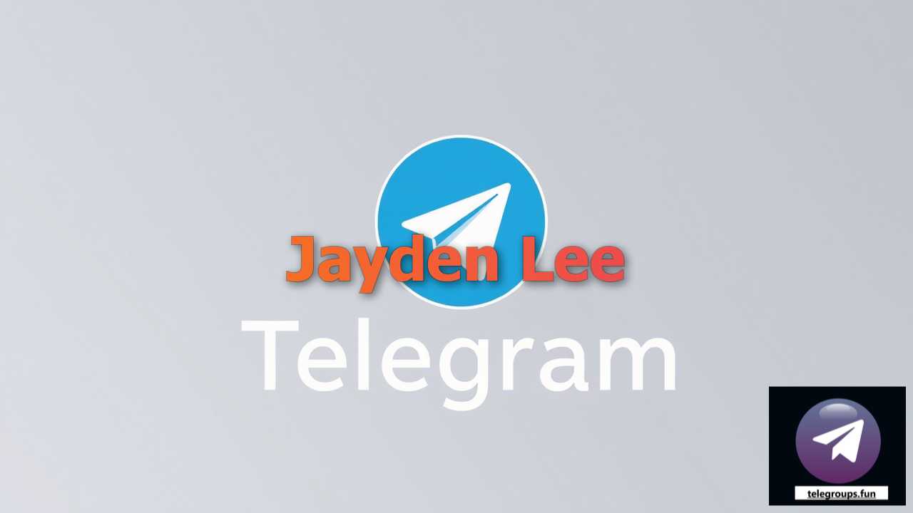 Jayden Lee hot sexy telegram