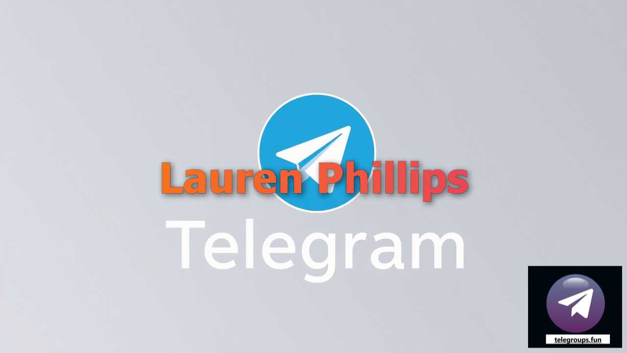 Lauren Phillips hot sexy telegram