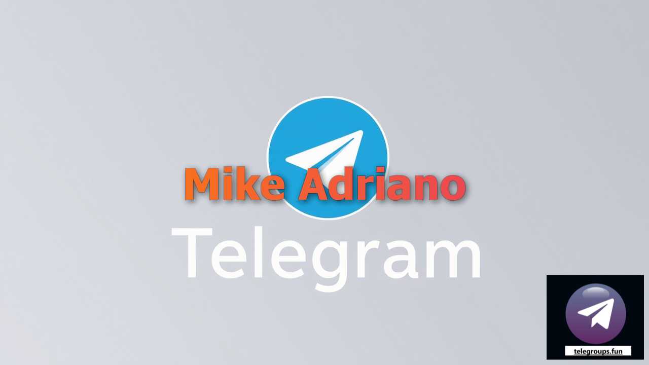 Mike Adriano hot sexy telegram